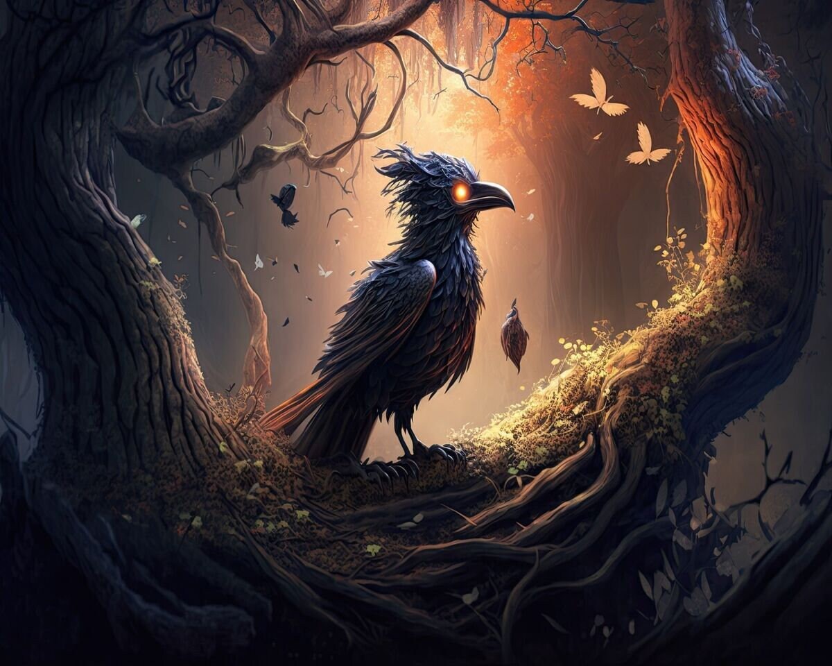 Hawk Power and Transformation Spell
