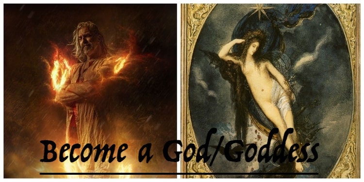 Become a god/goddess spell