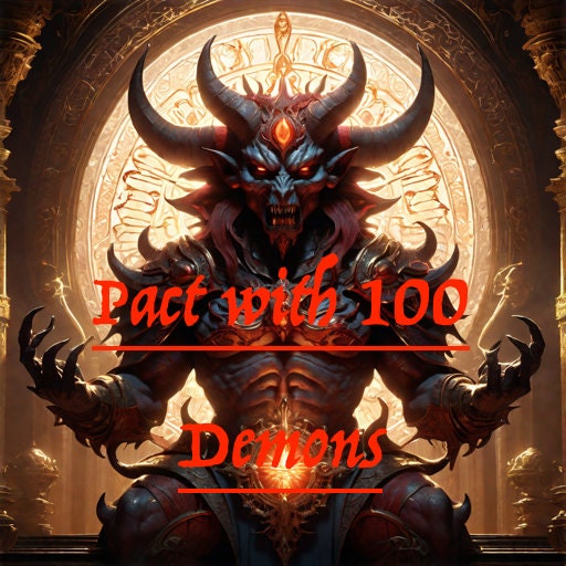 Pact with 100 Demons Spell,  Power and Protection of the Universe, Extreme Powerful Demonic Deal.