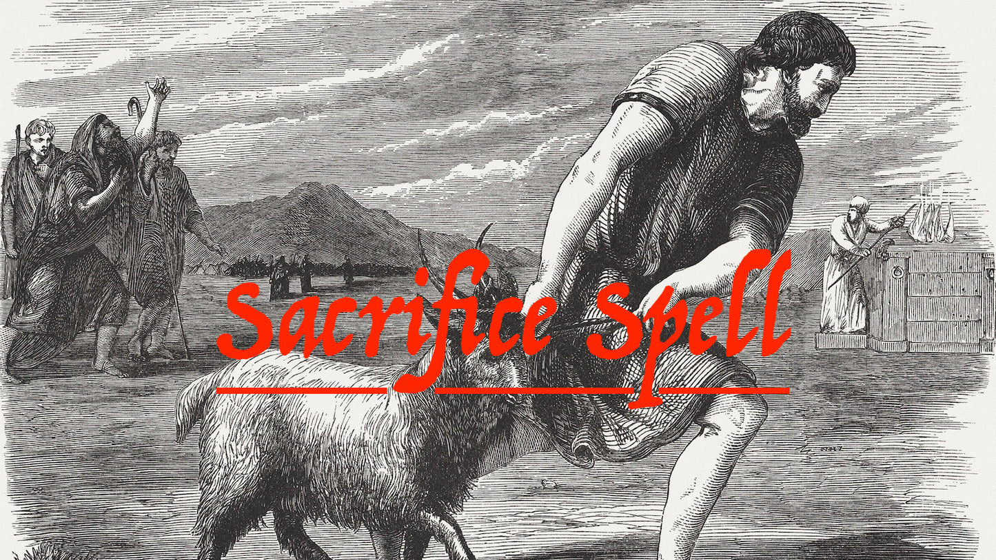 Sacrifice Spell For Vitality, Money, love, and Happiness.
