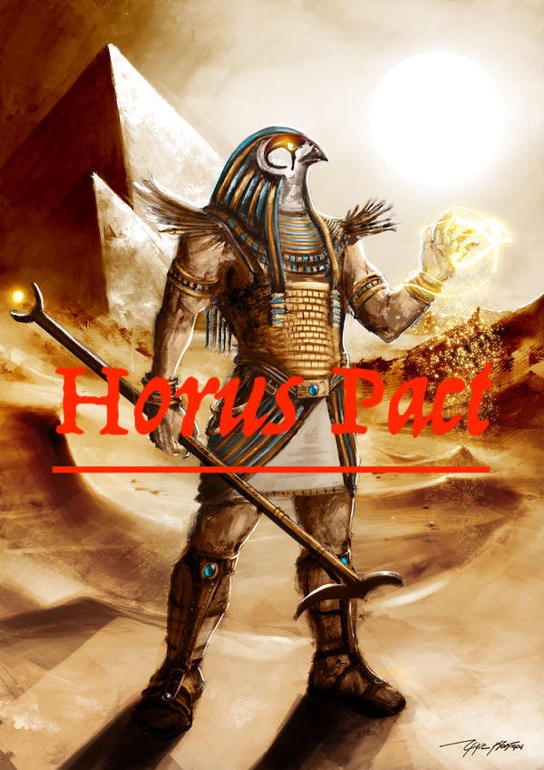 Egyptian God Horus Protection Pact