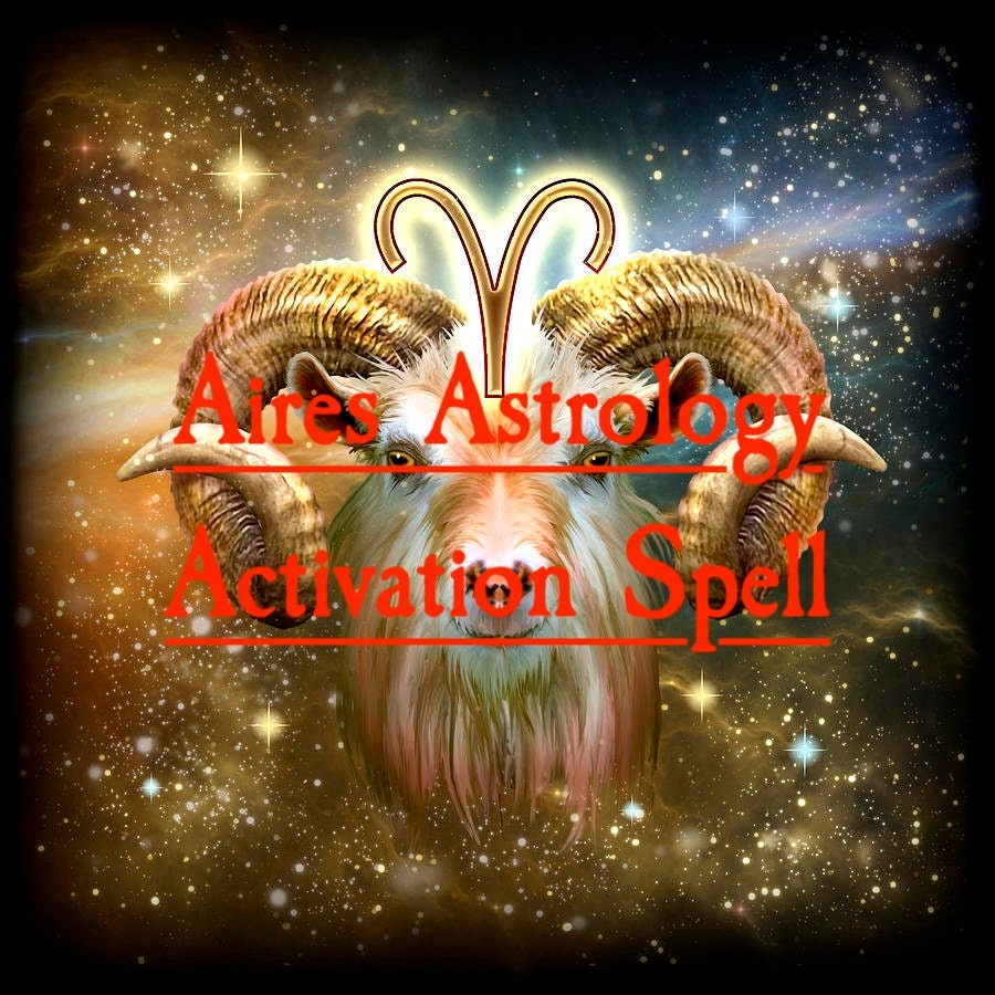 Aires Astrology Activation Spell